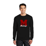 Long Sleeve Block M Black TShirt