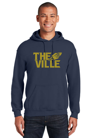 The Ville Navy Hoodie