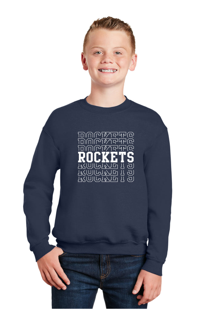 Rockets Youth Crewneck Sweatshirt