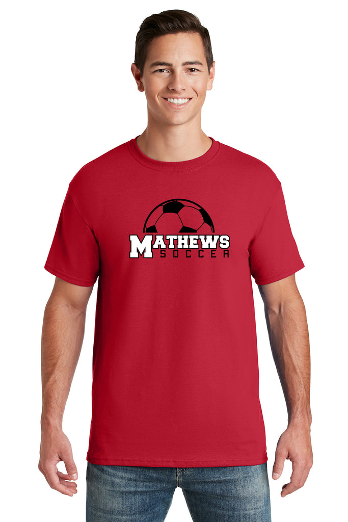 Mathews Soccer Tshirt Red